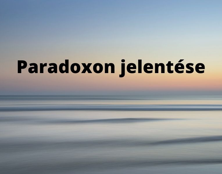 Paradoxon jelentése