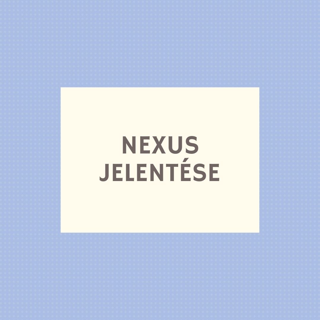 nexus jelentése